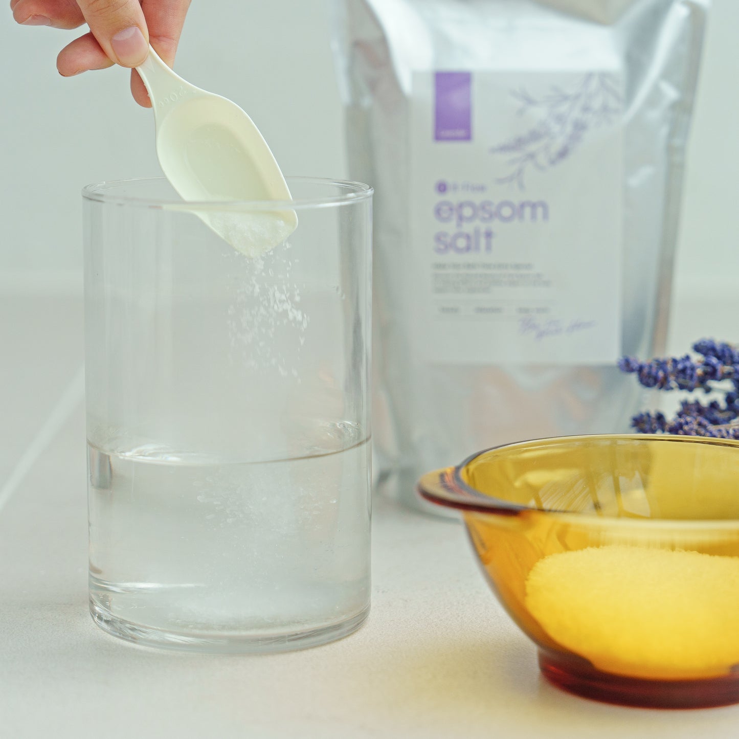 【New】Relaxing Lavender Salt