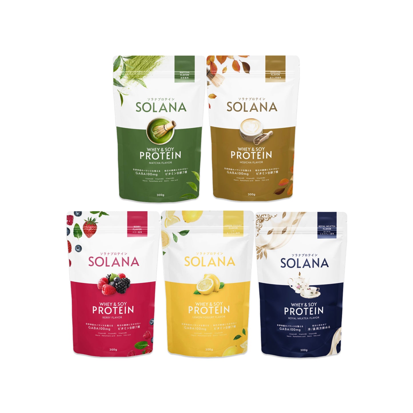 [New] PROTEIN SOLANA Regular Delivery 4-pack set